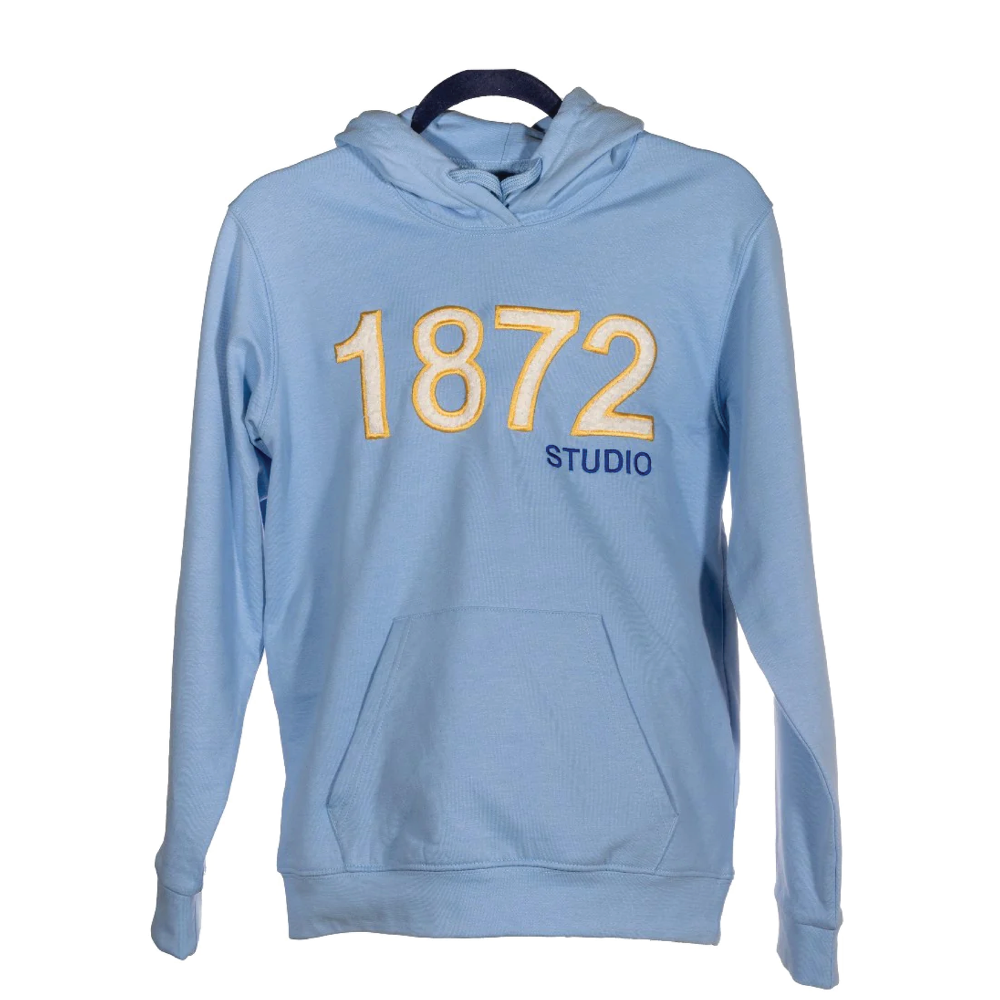 studio 1872 flocked hoodie